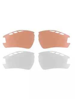 909224 FORCE RIDE PRO ochelari de protecție cu lentile interschimbabile + corecție negru