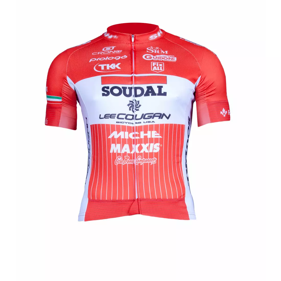 BIEMME SOUDAL-LEE COUGAN Racing Team 2017 - tricou de ciclism masculin