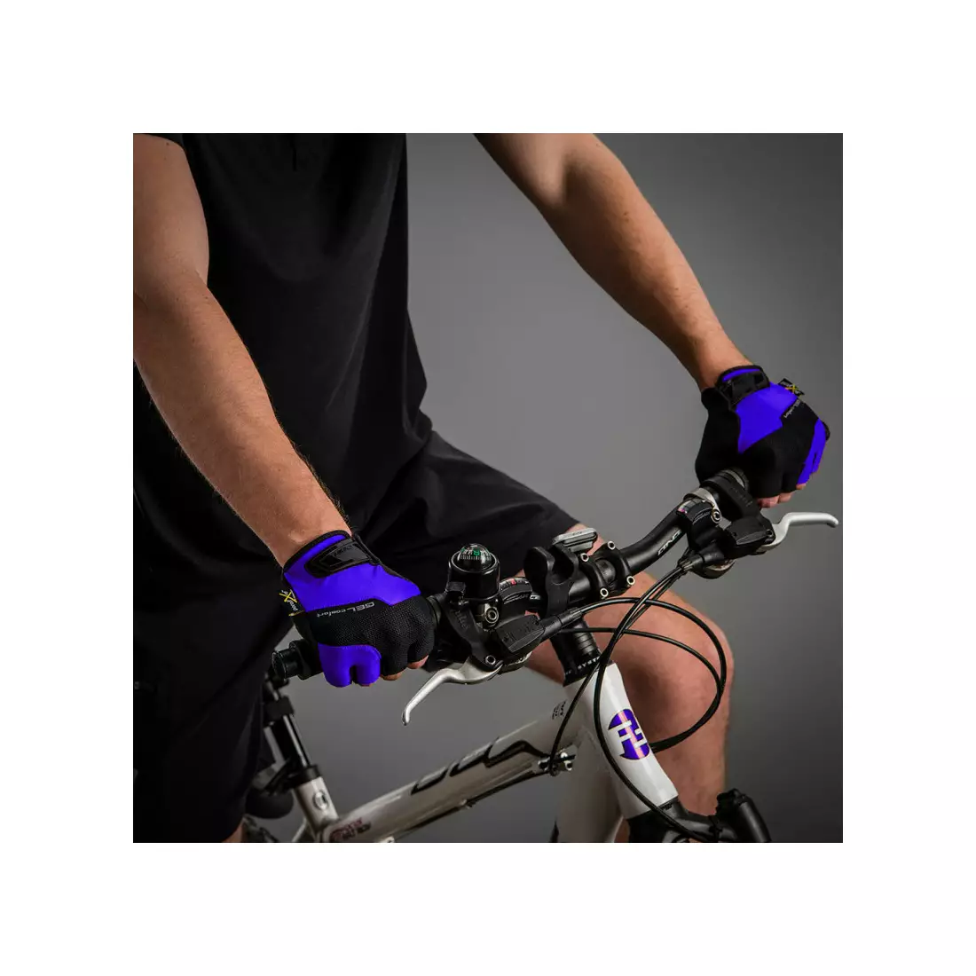 CHIBA GEL COMFORT mănuși de ciclism, albastre, 3040518