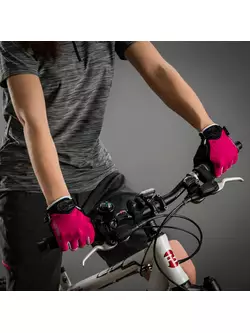 CHIBA LADY AIR PLUS mănuși de ciclism pentru femei, roz