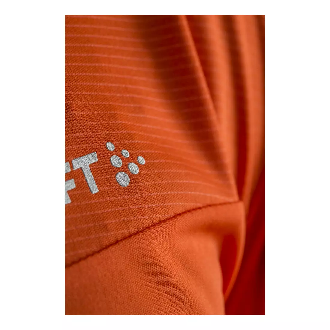 CRAFT RADIATE LS 1905387-566476 cămașă de alergare cu mânecă lungă portocaliu