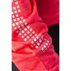 CRAFT REFLECTIVE ZIP 1905499-452000 tricou pentru alergare cu mânecă lungă, roz