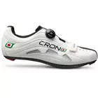 CRONO FUTURA NYLON - pantofi de ciclism rutier - culoare: Alb