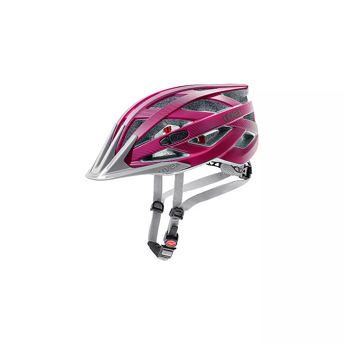 Casca de bicicleta UVEX I-VO CC 41042317 roz inchis