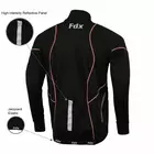 FDX 1300 sacou de iarnă pentru ciclism, Softshell, negru-roșu