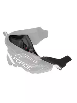 FORCE ICE MTB 94041 pantofi de iarnă pentru ciclism, negru-fluor
