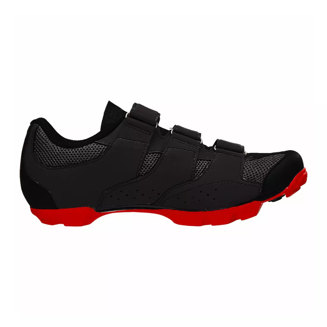 GIRO CARBIDE R II - pantofi de ciclism MTB pentru bărbați, negru și roșu