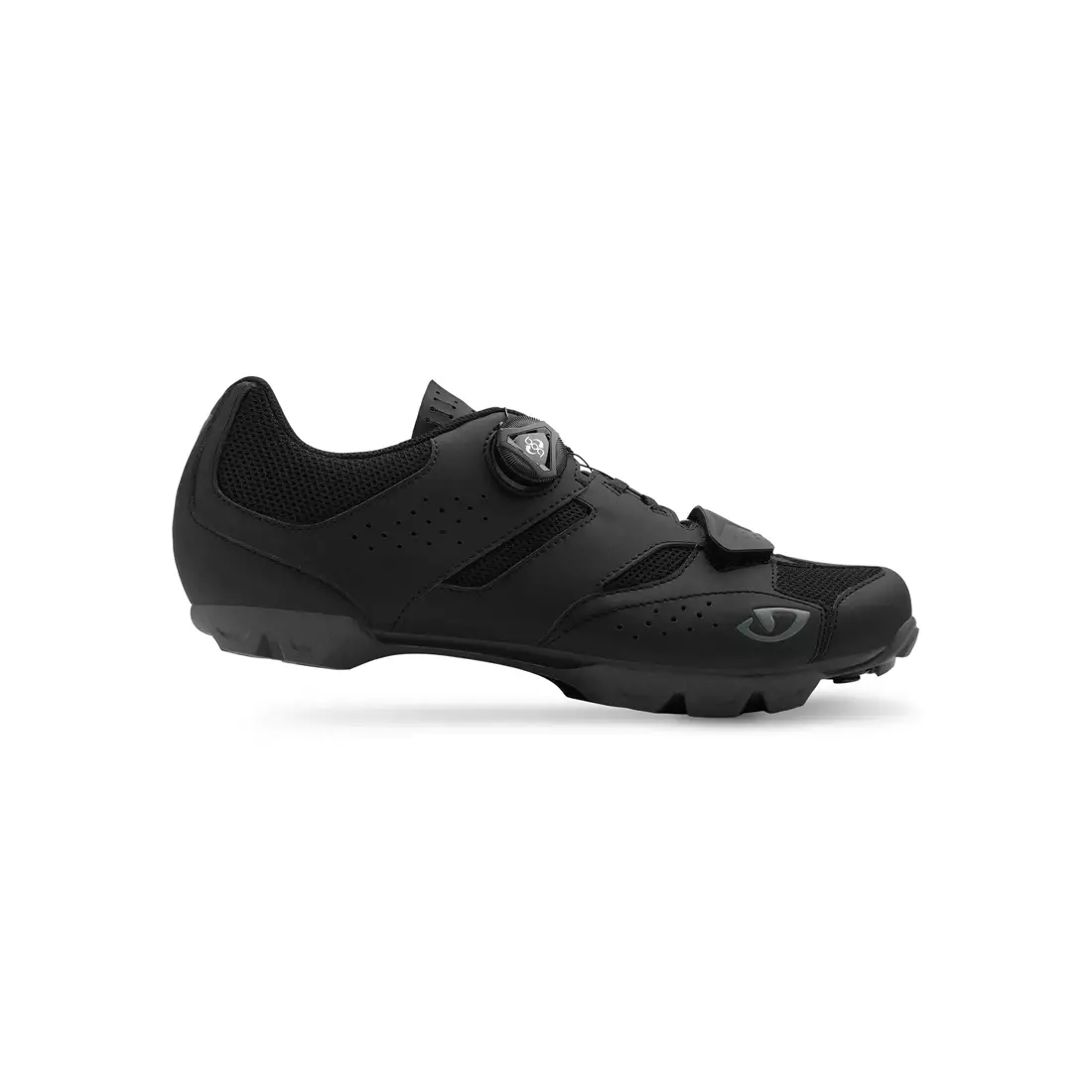 GIRO CYLINDER - pantofi de ciclism MTB pentru bărbați, negri