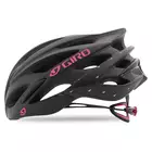 GIRO SONNET - casca de bicicleta dama, negru si roz mat