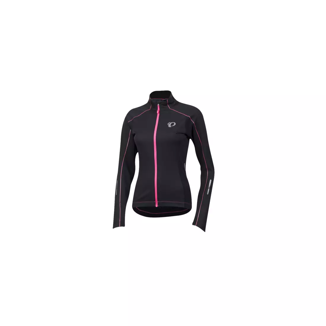 PEARL IZUMI ELITE PURSUIT - geacă de iarnă pentru ciclism softshell pentru femei, negru și roz 11231601-021