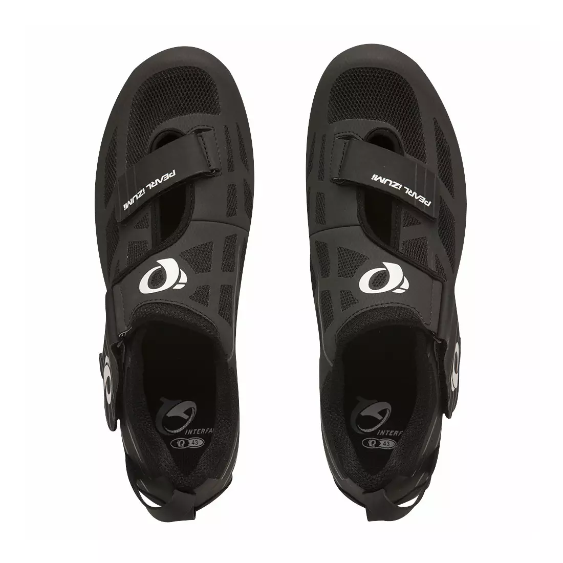 PEARL IZUMI Tri Fly Select V6 15117003 - pantofi de ciclism pentru bărbați, triathlon, black/shadow Grey