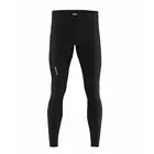 Pantaloni de alergare pentru bărbați CRAFT RADIATE, neizolați, negri 1905388-999000
