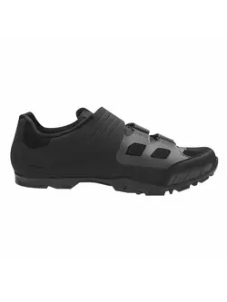 Pantofi de ciclism MTB pentru bărbați PEARL IZUMI All-Road V4 negru/umbră gri 15117004