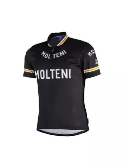 ROGELLI BIKE MOLTENI  001.216 - tricou de ciclism pentru bărbați, negru