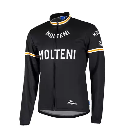 ROGELLI BIKE MOLTENI 001.217 - tricou de ciclism pentru bărbați, negru