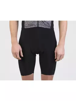 ROGELLI BIKE POTENZA - pantaloni scurți pentru bărbați, cu bretele 002.407 negru