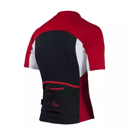 ROGELLI BIKE RECCO 2.0 tricou de ciclism pentru bărbați, 001.136 - negru-roșu-alb