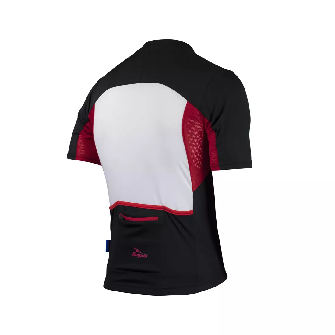 ROGELLI BIKE RECCO 2.0 tricou de ciclism pentru bărbați, 001.137 - alb-negru-roșu