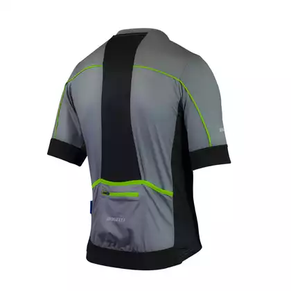 ROGELLI PASSO tricou de ciclism bărbătesc, gri și verde