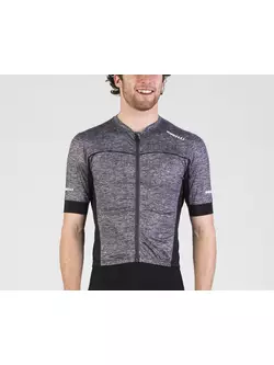 ROGELLI PASSO tricou de ciclism bărbătesc, gri și negru
