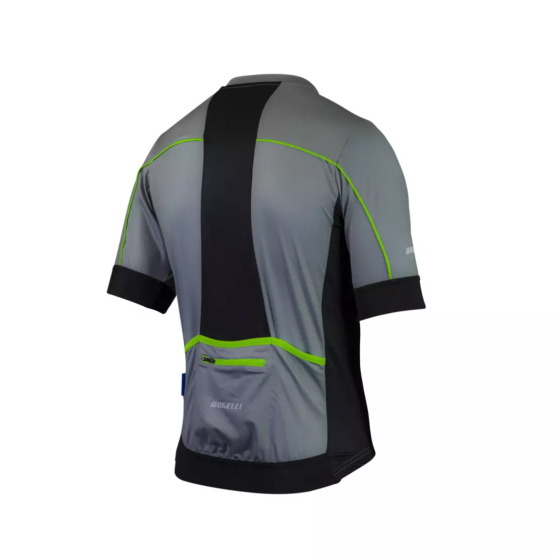 ROGELLI PASSO tricou de ciclism bărbătesc, gri și verde