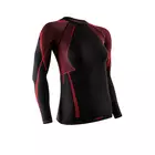 TERVEL - OPTILINE OPT2007 - tricou termoactiv de dama D/R - negru si rosu