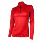 CRIVIT 1002 - tricou de ciclism pentru femei - roșu și negru