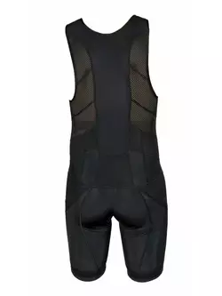 Costum de triatlon negru pentru bărbați DEKO TRST-203