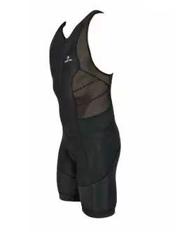 Costum de triatlon negru pentru bărbați DEKO TRST-203