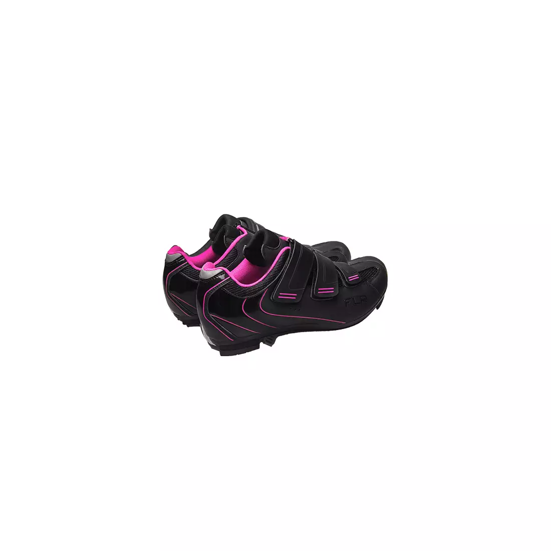 FLR F-35 pantofi de ciclism de șosea pentru femei, negru/roz