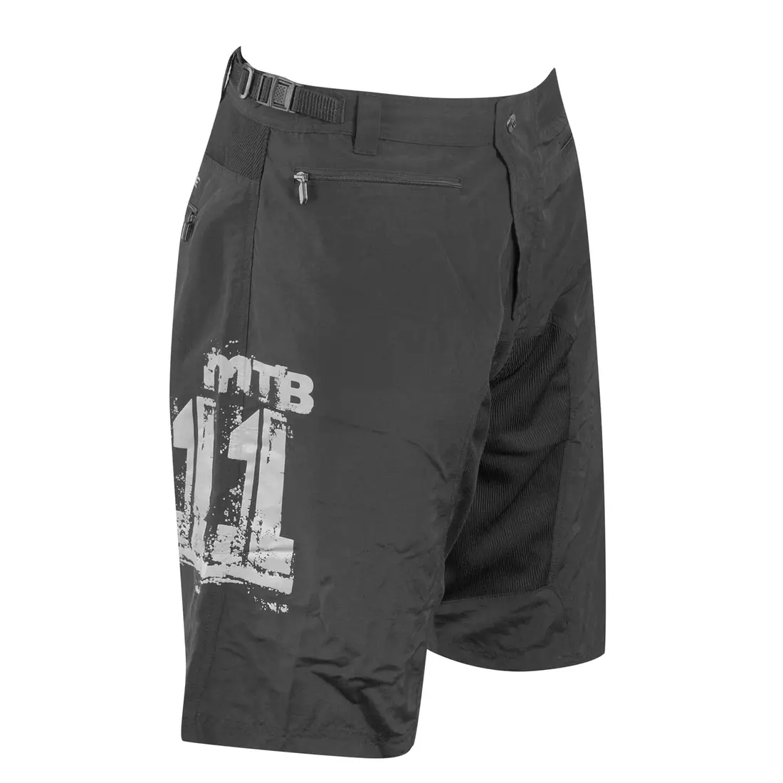 FORCE MTB-11 pantaloni scurți de ciclism negru 900328
