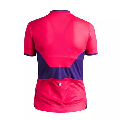 GIORDANA SILVERLINE tricou de ciclism pentru femei violet-roz