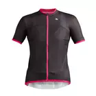 GIORDANA SILVERLINE tricou de ciclism pentru femei, negru