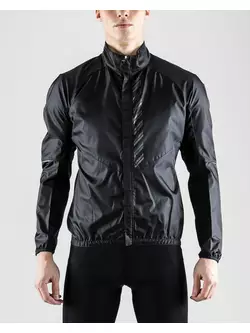 Jachetă de ciclism pentru bărbați CRAFT Mist Wind JKT, jachetă de vânt 1906093-999000, neagră