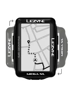 LEZYNE MEGA XL GPS, calculator pentru biciclete