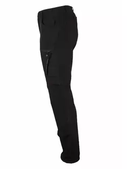METEO - KLAUDIA - pantaloni sport dama cu picioare detasabile, negri