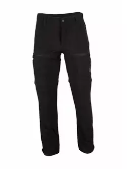 METEO - ROLANDO - pantaloni sport barbati cu picioare detasabile, negri