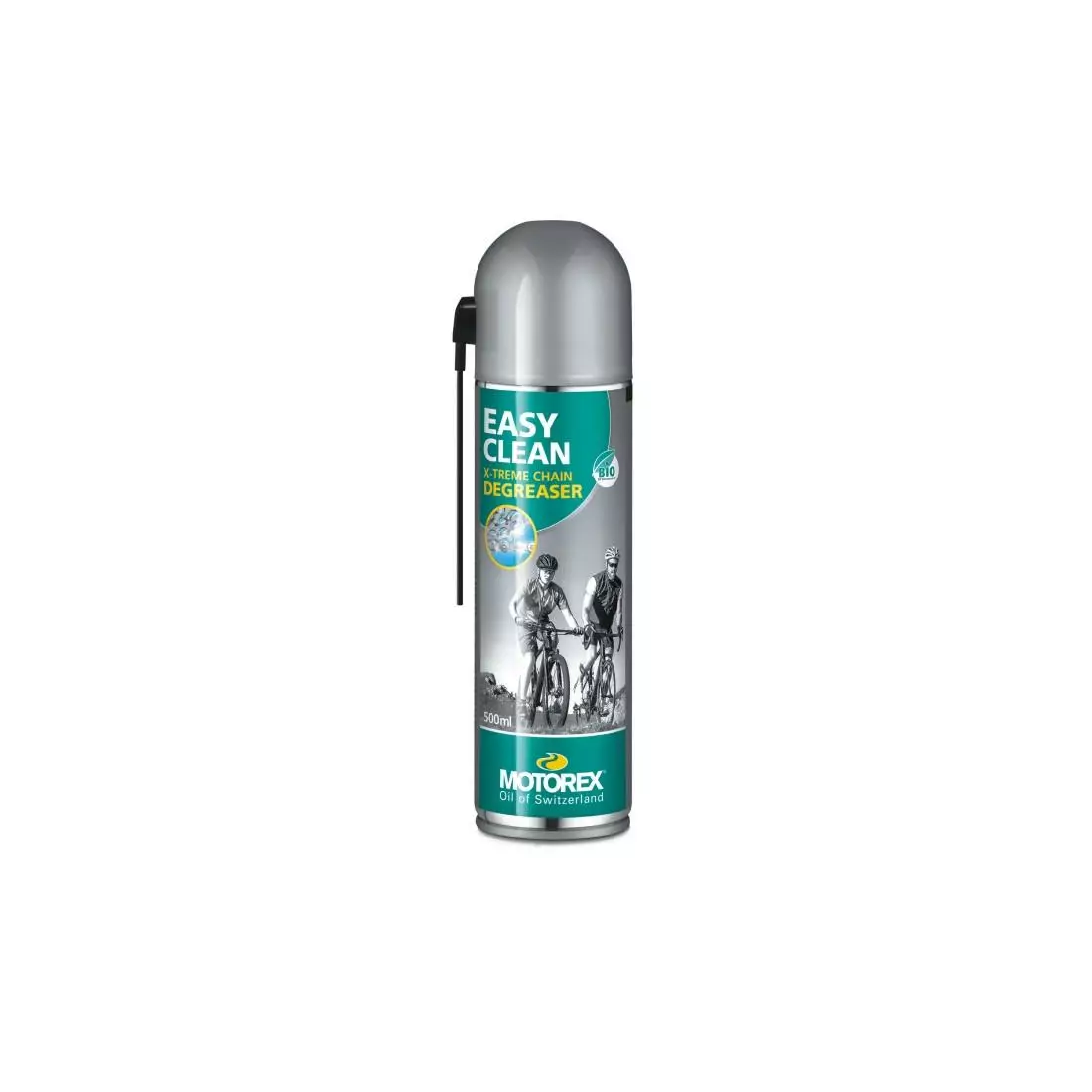 MOTOREX EASY CLEAN Detergent pentru lanț pentru a îndepărta grăsimea și murdăria, pulverizați 500 ml