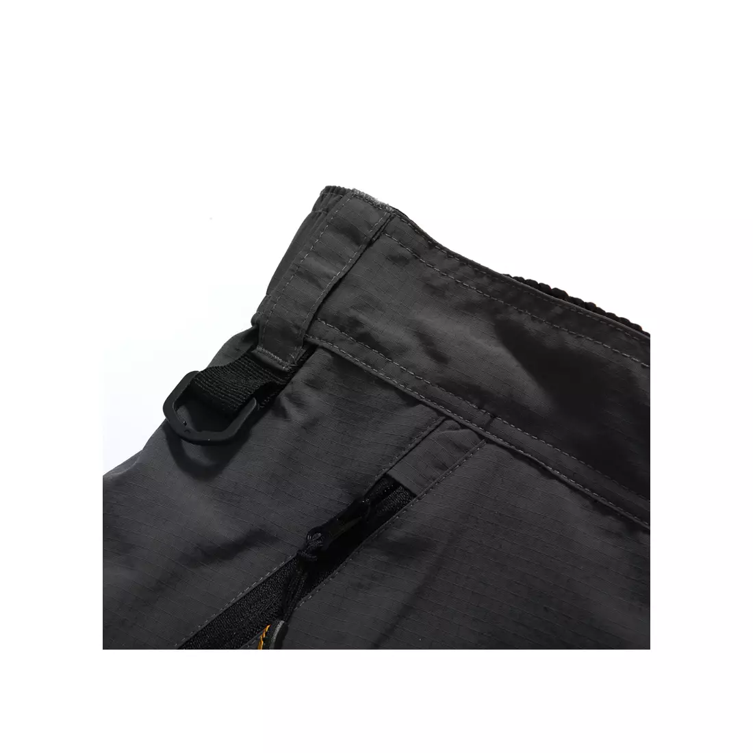 Pantaloni scurți de ciclism bărbați SANTIC negru și gri