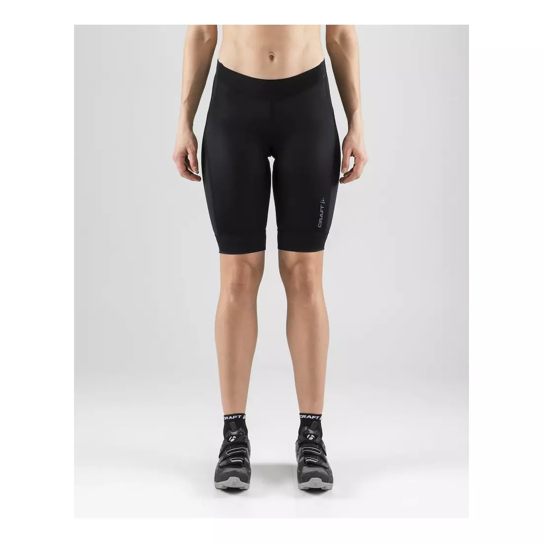 Pantaloni scurți de ciclism pentru femei CRAFT RISE, negri 1906078-999000