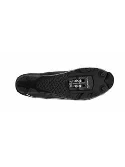 Pantofi de ciclism MTB FLR F-75, carbon, negri