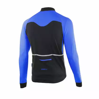 ROGELLI BIKE 001.527 CALUSO 2.0 bluză de ciclism negru și albastru