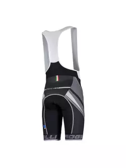 ROGELLI BIKE 002.255 Pantaloni scurți pentru ciclism ANDRANO 2.0, negru-gri-alb