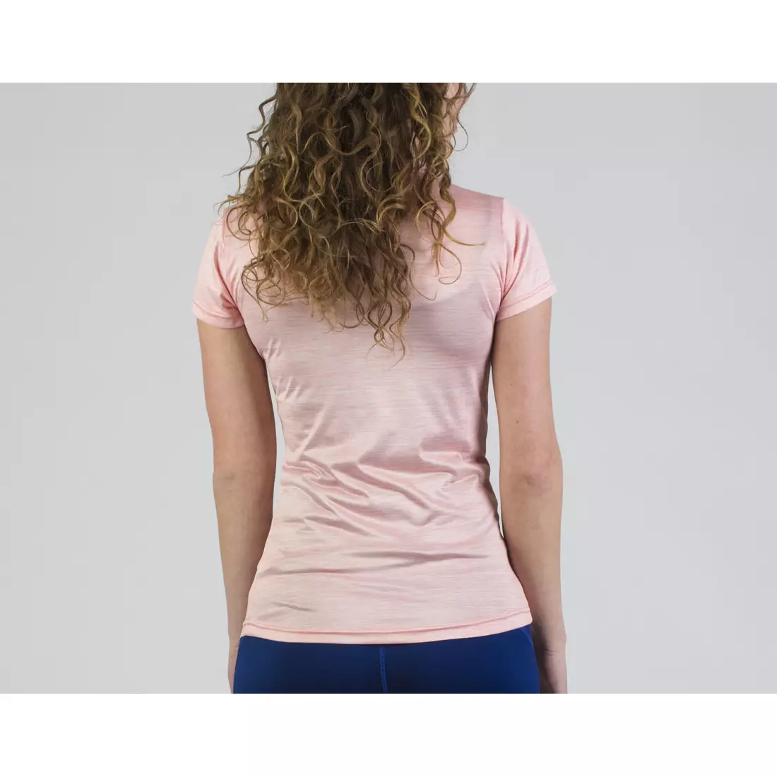 ROGELLI RUN DESIRE 840.264 - Tricou de alergare pentru femei K/R, pink-coral