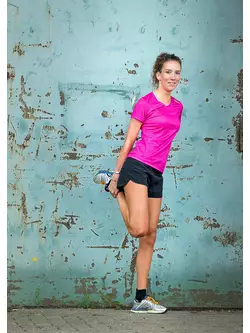 ROGELLI RUN PROMOTION 801.222 - Cămașă de jogging pentru femei, fluor