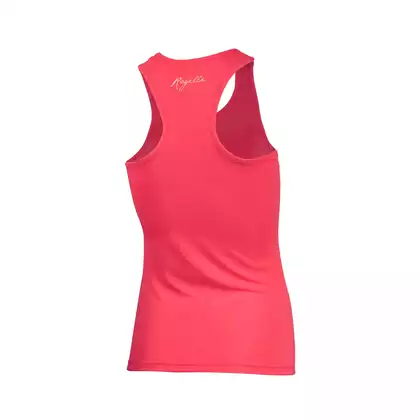 ROGELLI TANK TOP Tricou de alergare pentru femei, roz fluor 801.253