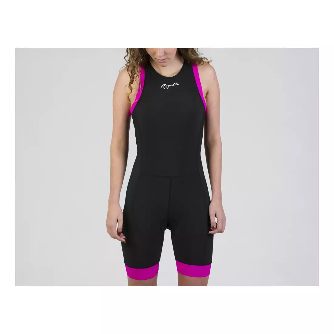 ROGELLI TAUPO 030.007 costum de triatlon pentru femei, negru