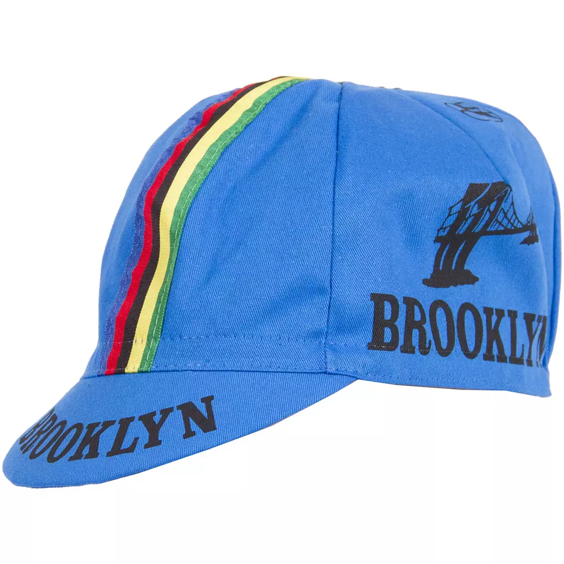 Șapcă de ciclism GIORDANA SS18 - Brooklyn - Azzurro Blue w/ Stripe bandă GI-S6-COCA-BROK-AZZU mărime unica