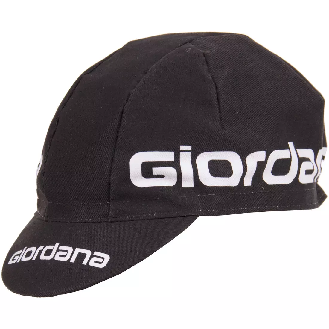 Şapcă de ciclism GIORDANA SS18 - Logo Giordana - Negru GI-S5-COCA-GIOR-BLCK mărime unică