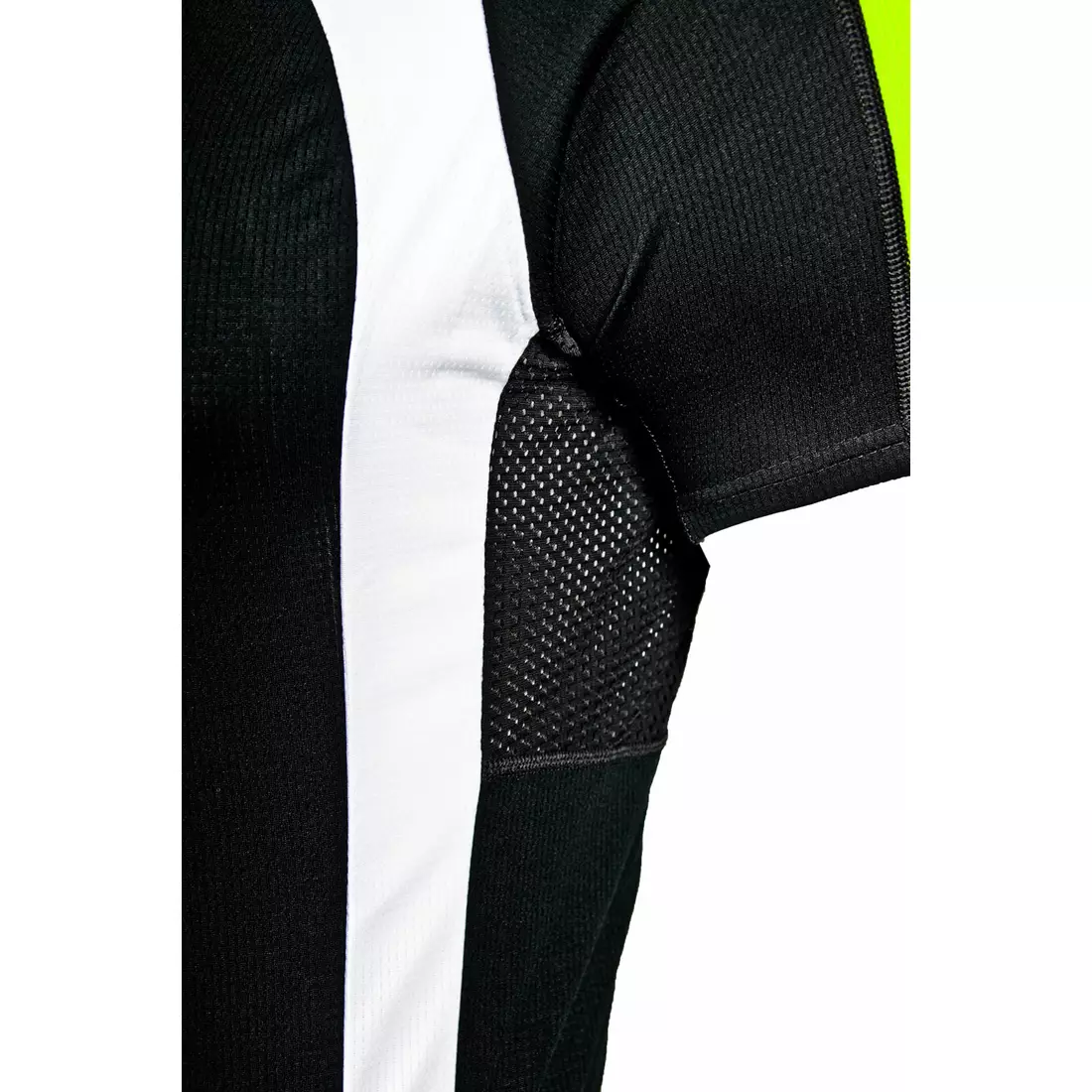 Tricou de ciclism pentru bărbați DEKO AIR X2, negru-fluor